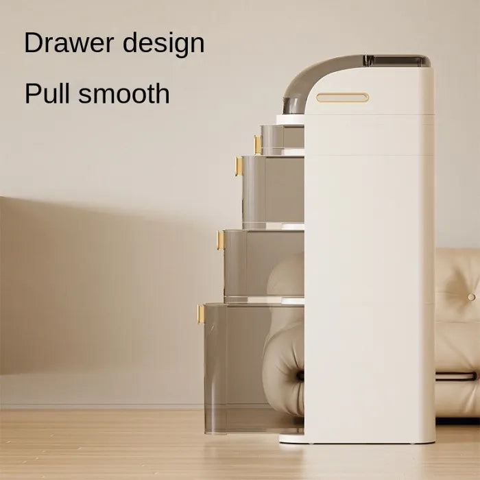 Vertical Side Storage Cabinet (Four Layer) - souqsaving.com