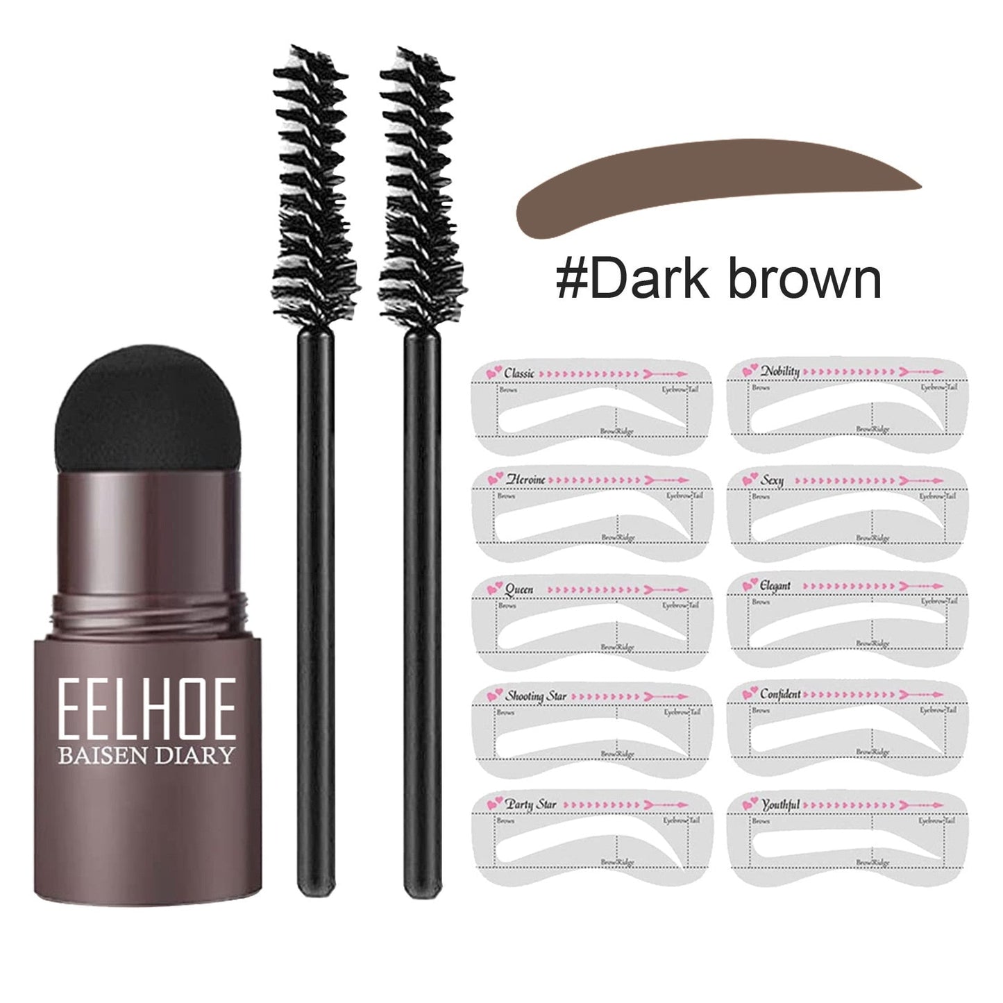 Belenda Beauty™ Eyebrow Stamp Kit ( Only brown shades available) - souqsaving.com